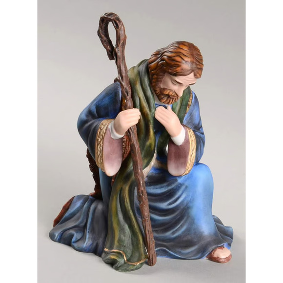 Father Joseph 2001 Thomas Kinkade Nativity Collection HAWTHORNE VILLAGE Retired - Picture 1 of 5